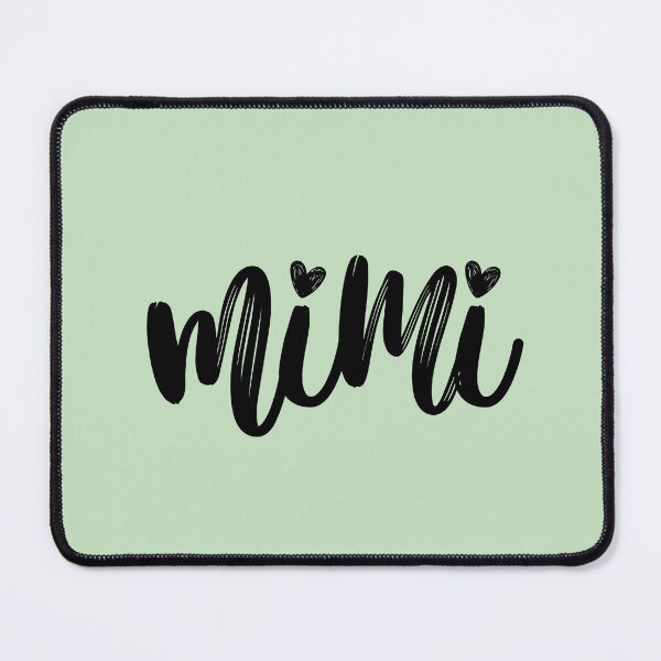 Artikelvorschau, Mimi mit Herzen - Geschenk für Oma - Salbeigrün entworfen und verkauft von patternjp.