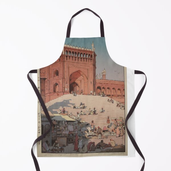 Item preview, Jami Masjid, Delhi Woodblock Print designed and sold by TeeARTHY.