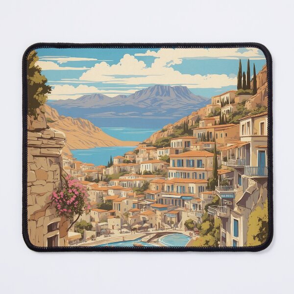 Item preview, Drapetsona Greece Vintage Travel Tourism  designed and sold by TravelersGems.