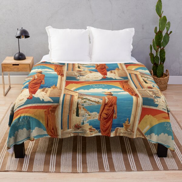 Item preview, Drama Greece Vintage Travel Tourism designed and sold by TravelersGems.