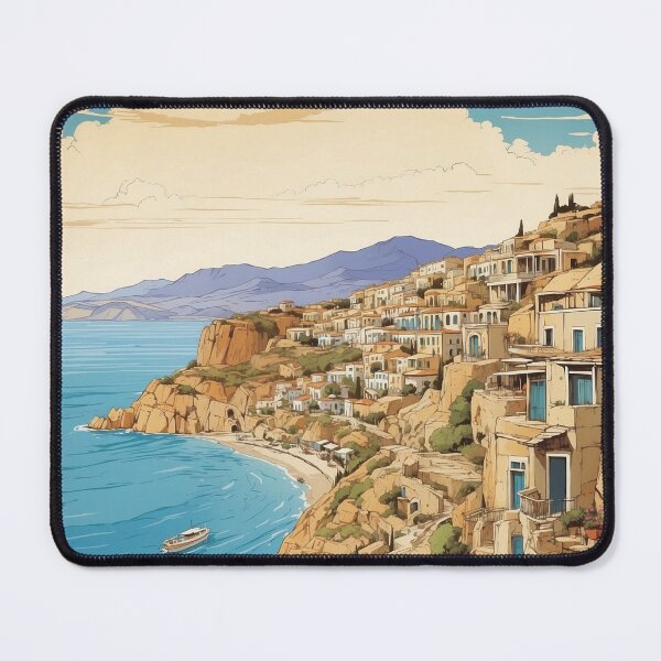 Item preview, Efkarpia Greece Vintage Travel Tourism designed and sold by TravelersGems.