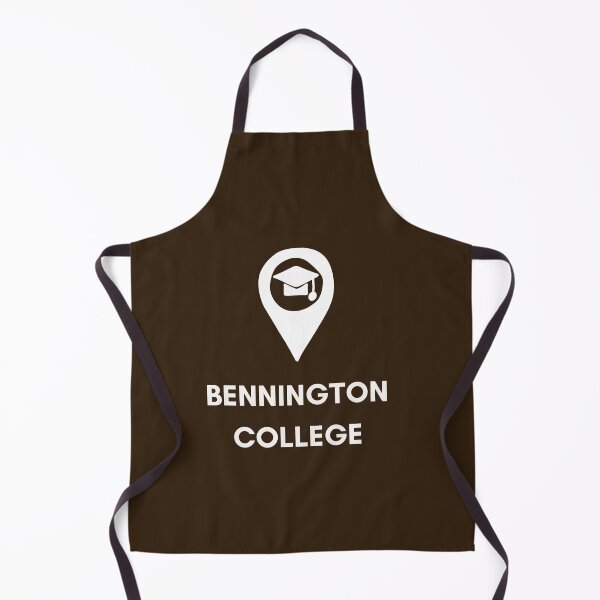 Item preview, Bennington College - Minimalist Design with Location Icon (Brown Background) designed and sold by RM-Journey.