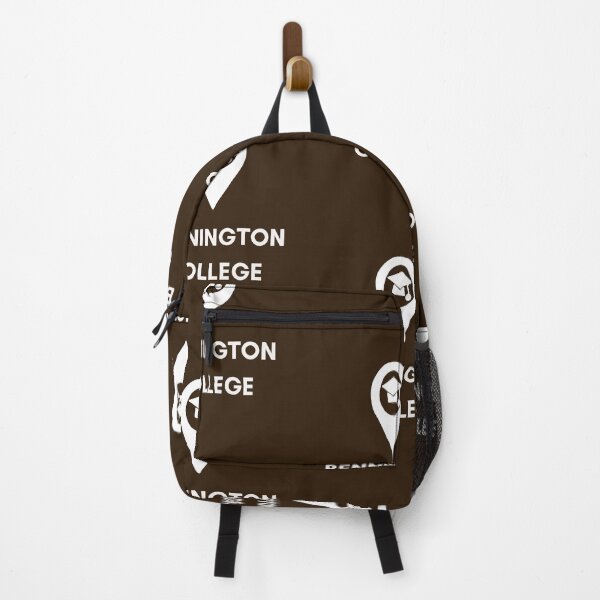Item preview, Bennington College - Minimalist Design with Location Icon (Brown Background) designed and sold by RM-Journey.