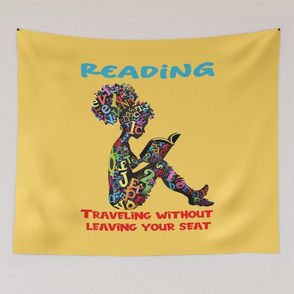 Item preview, Reading: Traveling Without Leaving Your Seat designed and sold by Bliss Find And Design.