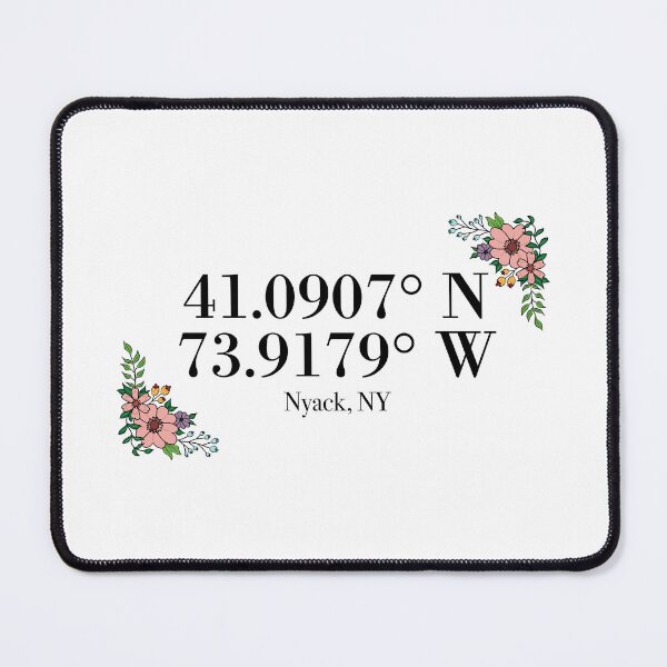 Item preview, Nyack, NY Coordinates designed and sold by mynameisliana.