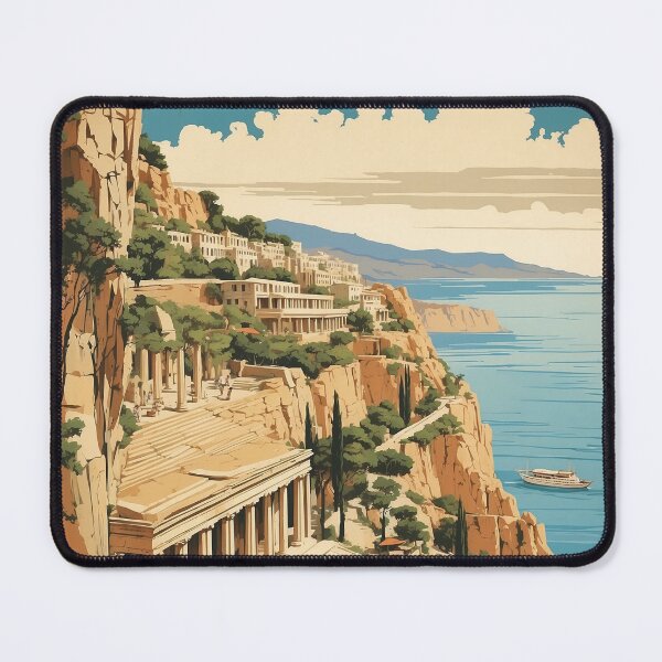 Item preview, Eleusis Greece Vintage Travel Tourism designed and sold by TravelersGems.