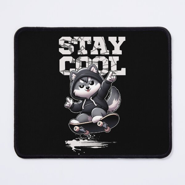 Item preview, Stay Cool - Skateboarding Wolf designed and sold by The magic  Yellow bus.