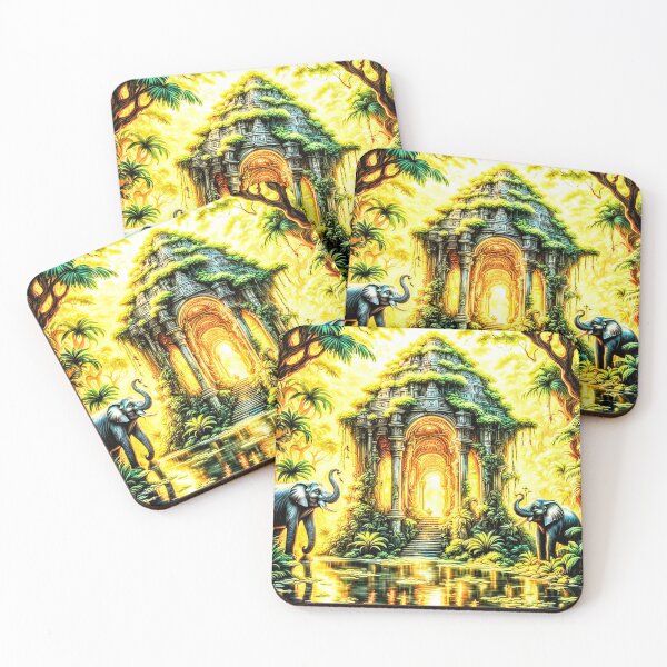 Item preview, Ancient Thai Temple designed and sold by Kingcls.