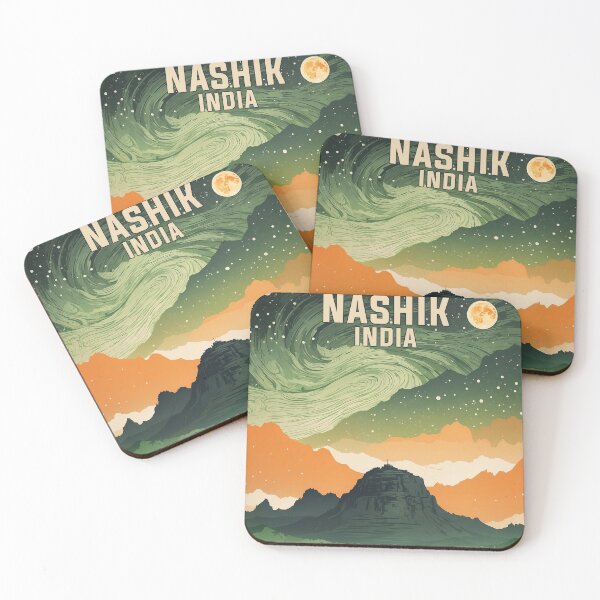 Item preview, Nashik India Vintage Travel Tourism  designed and sold by TravelersGems.
