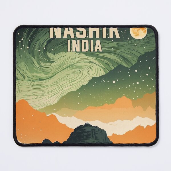 Item preview, Nashik India Vintage Travel Tourism designed and sold by TravelersGems.