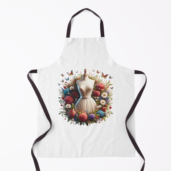 Item preview, Dress Mannequin with flowers and butterflies designed and sold by PassionforLove.