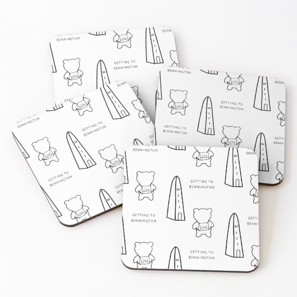 Item preview, Getting to Bennington - Cute Bear Tourist Explores the Town (White Background) designed and sold by RM-Journey.