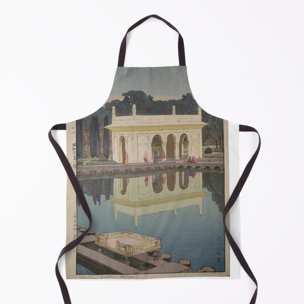 Item preview, Shalimar Garden, Lahore Woodblock Print designed and sold by TeeARTHY.
