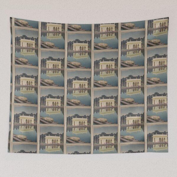 Item preview,   Shalimar Garden, Lahore Woodblock Print designed and sold by TeeARTHY.