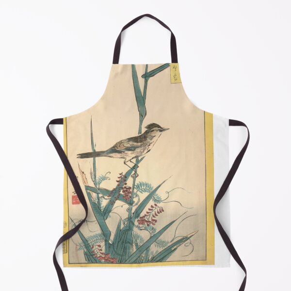 Aperçu de l'œuvre Sugakudo n°13, Oriole, roseaux et glycine sauvage créée et vendue par TeeARTHY.