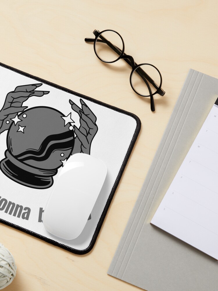 Thumbnail 3 von 5, Mauspad, Grey Agust D (Suga von BTS) Future's Gonna Be Okay inspiriertes mystisches Kristallkugel-Design designt und verkauft von daebak-shop.