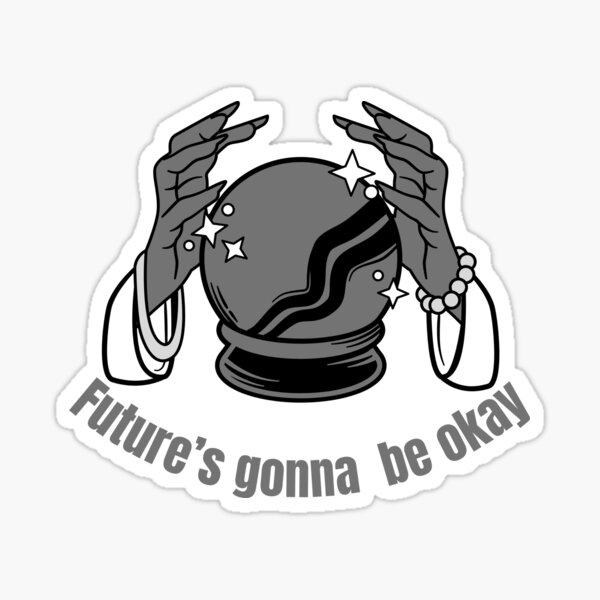 Artikel-Vorschau von Grey Agust D (Suga von BTS) Future's Gonna Be Okay inspiriertes mystisches Kristallkugel-Design, designt und verkauft von daebak-shop.