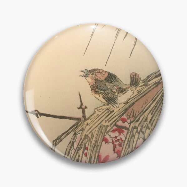 Item preview, Sugakudo (fl. 1850 - 1861) Winter Wren and Winter Peony (No.42) designed and sold by TeeARTHY.