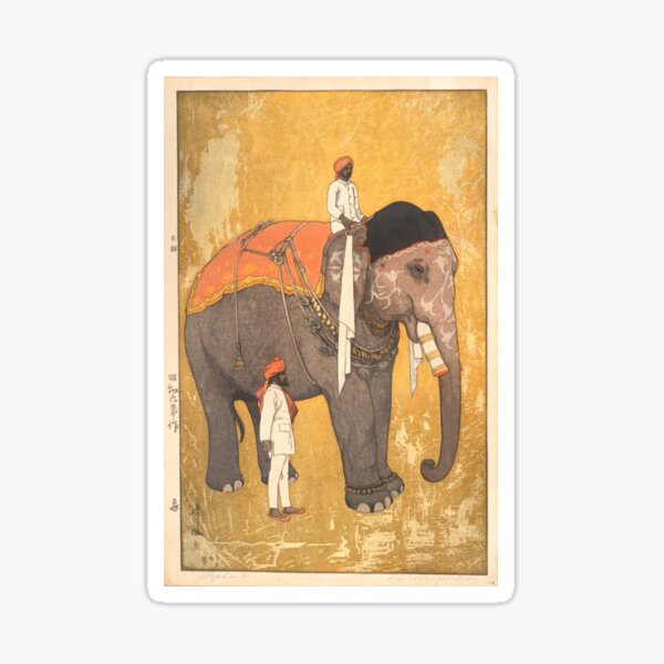 Item preview, Yoshida, Hiroshi  Elephant designed and sold by TeeARTHY.
