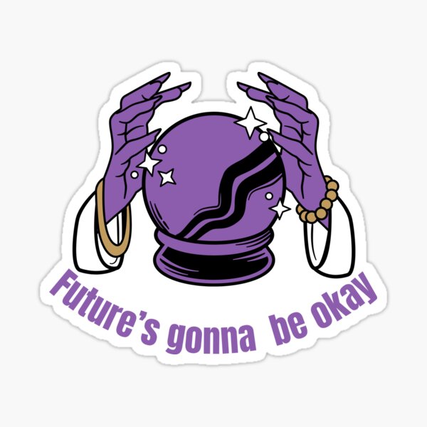 Artikel-Vorschau von Agust D (Suga von BTS) Future's Gonna Be Okay inspiriertes mystisches Kristallkugel-Design, designt und verkauft von daebak-shop.