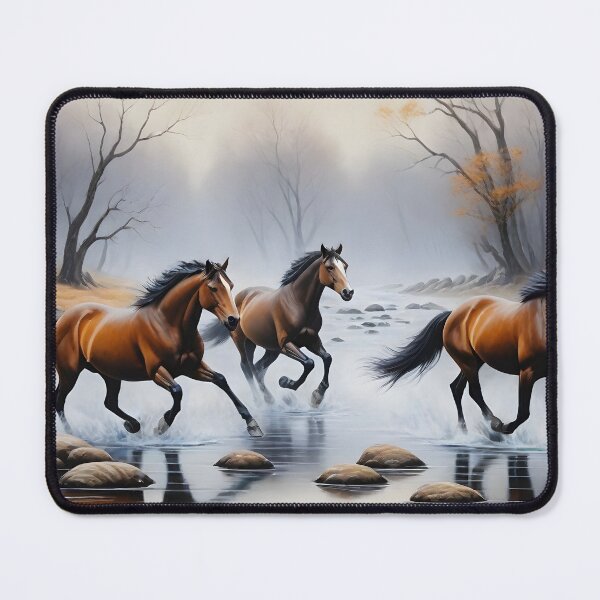 Item preview, Racing Horses Art designed and sold by WildlifeInc.