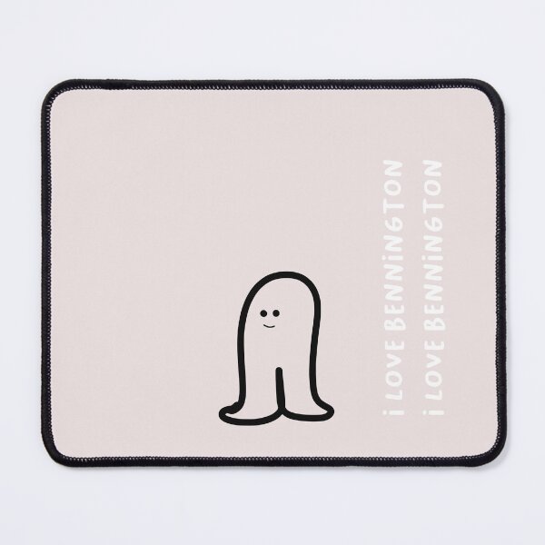 Item preview, I Love Bennington - Cute Character Design (Pink Background) designed and sold by RM-Journey.