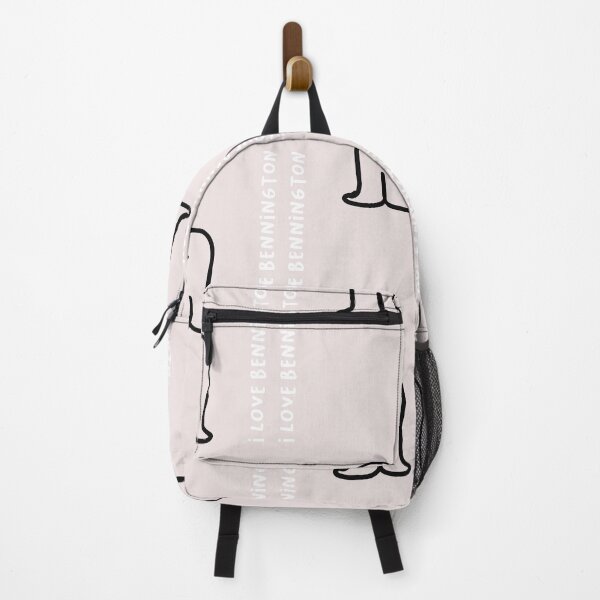 Item preview, I Love Bennington - Cute Character Design (Pink Background) designed and sold by RM-Journey.