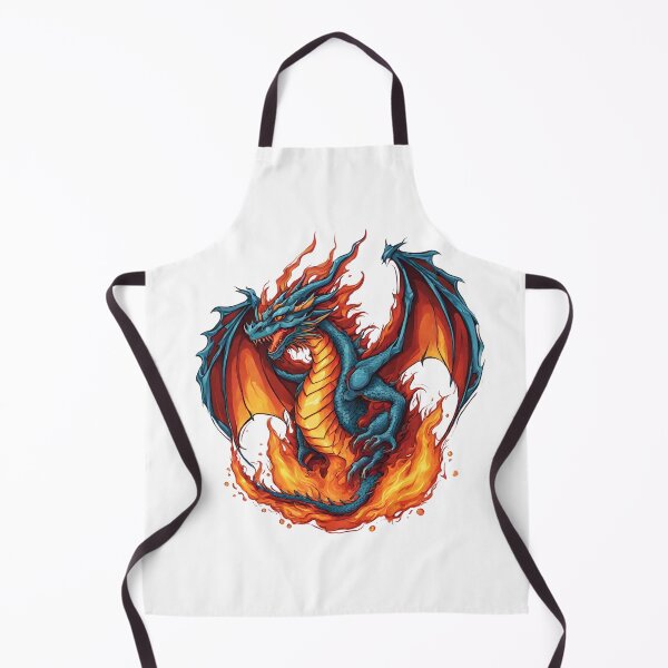 Item preview, Colorful Dragon Fire and Colors" Art Print designed and sold by TRYKID.