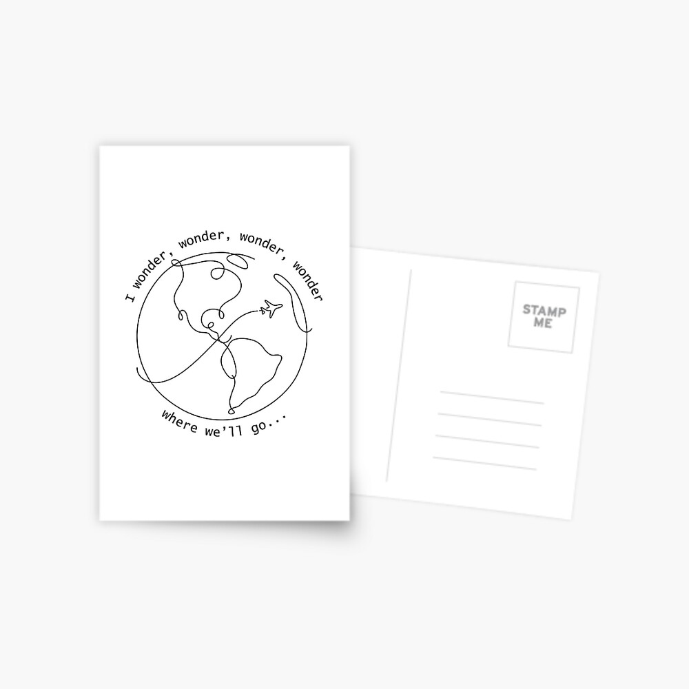 Artikel-Vorschau von Postkarte, designt und verkauft von daebak-shop.
