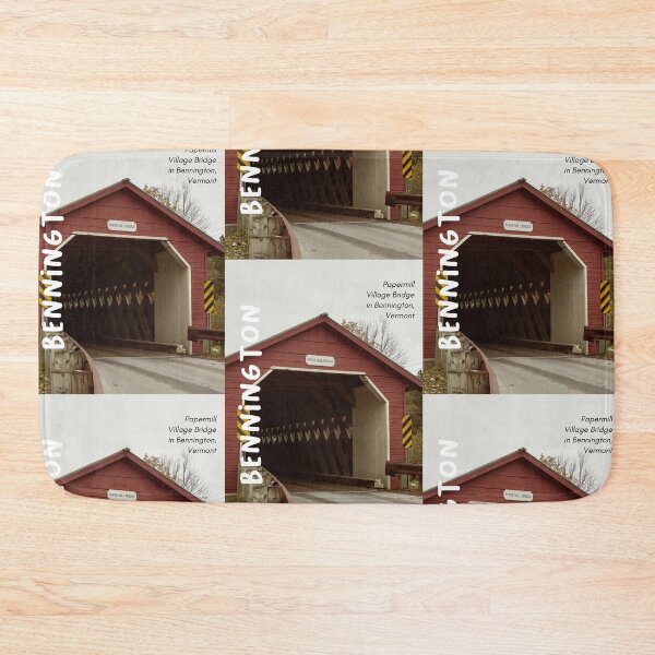 Item preview, Bennington - Papermill Village Bridge (Minimalist Elegance) designed and sold by RM-Journey.