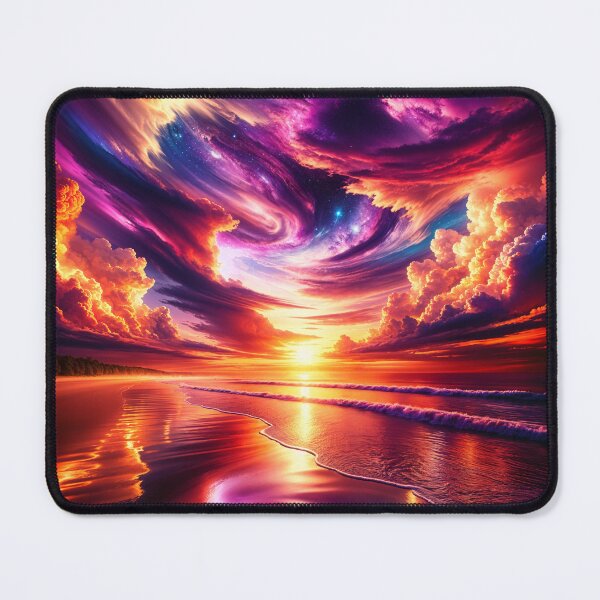 Item preview, "Enchanted Sunset: A Tale of Beachside Magic" designed and sold by MindVibe.
