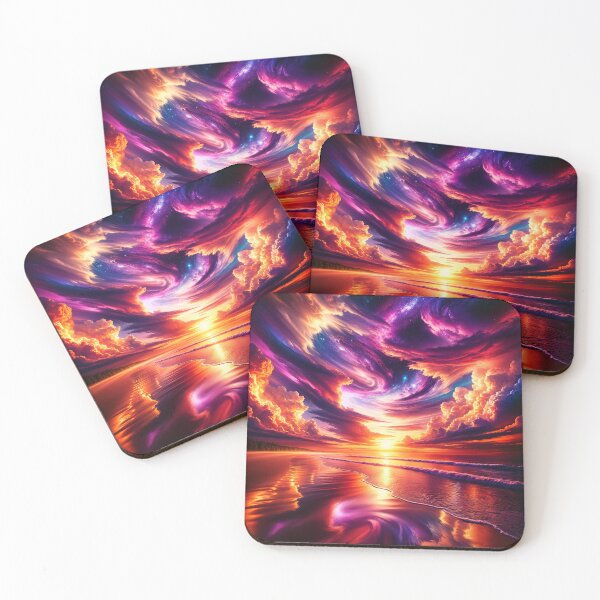 Item preview, "Enchanted Sunset: A Tale of Beachside Magic" designed and sold by MindVibe.