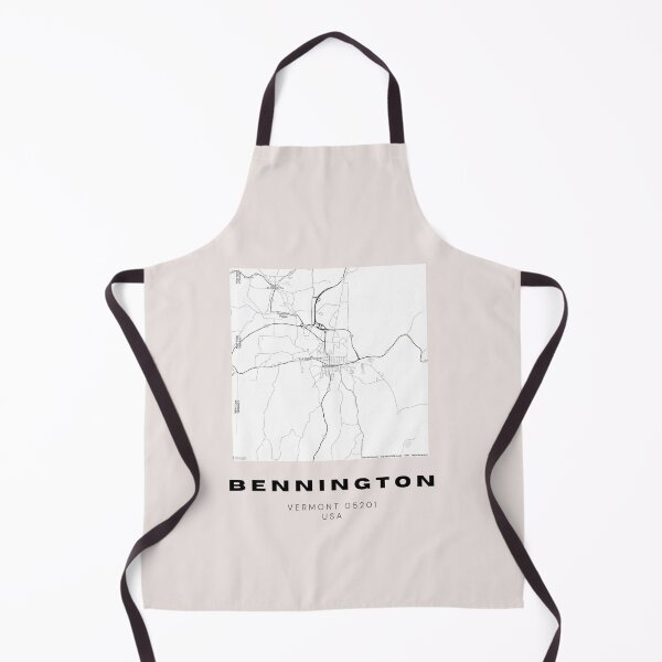 Artikelvorschau, Bennington Vermont 05201, USA – bezaubernder Stadtplan (rosa Hintergrund) entworfen und verkauft von RM-Journey.