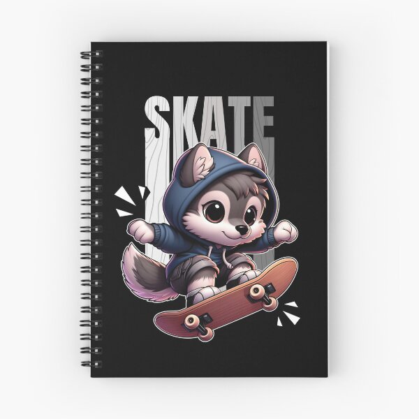 Item preview, Skateboard Wolf Kick Flip designed and sold by The magic  Yellow bus.