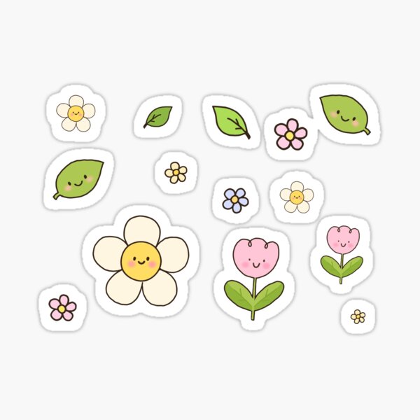 Item preview, Flowers and leaves designed and sold by potatoocake.