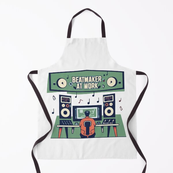 Item preview, Beatmaker at Work - Music Producer Studio Design designed and sold by NiftyWrx.