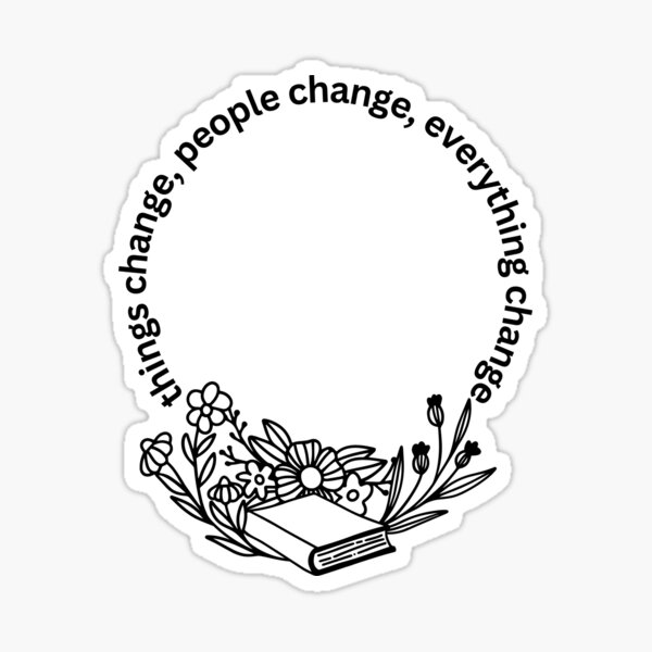 Artikel-Vorschau von Change pt.2 von Indigo von RM von BTS inspiriertes minimalistisches Design mit Büchern und Blumen, designt und verkauft von daebak-shop.