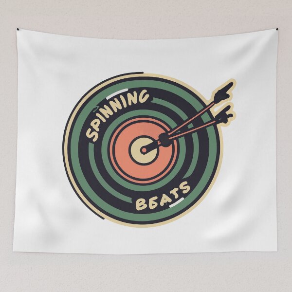 Item preview, Spinning Beats Vinyl Record Pop Art designed and sold by NiftyWrx.