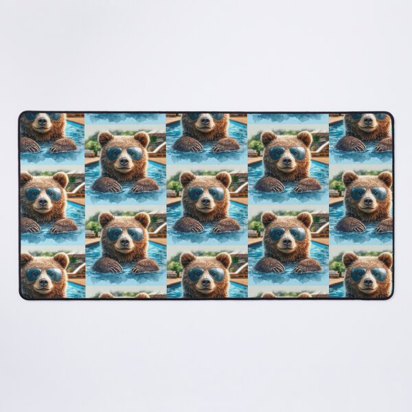 Item preview, Beary Cool in the Pool designed and sold by CarolM.