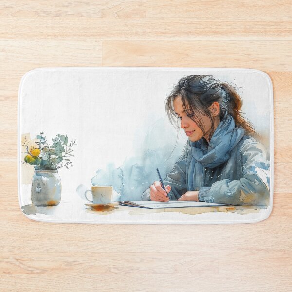 Item preview, Young Artist at Work: Sketchpad Art in a Cozy Corner  designed and sold by Mr-whiteBG.