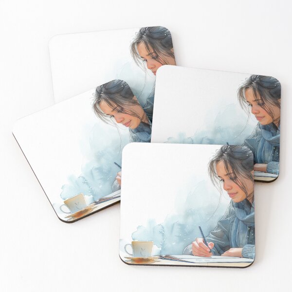 Item preview, Young Artist at Work: Sketchpad Art in a Cozy Corner  designed and sold by Mr-whiteBG.
