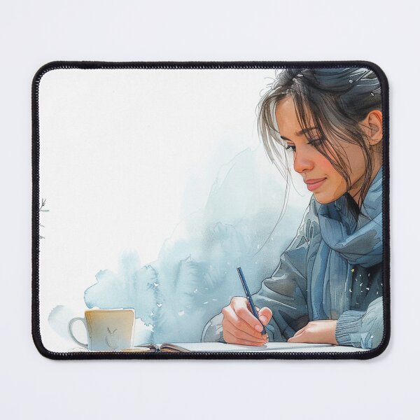 Item preview, Young Artist at Work: Sketchpad Art in a Cozy Corner  designed and sold by Mr-whiteBG.