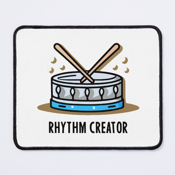 Item preview, Rhythm Creator - Drumsticks & Beat Pad Design designed and sold by NiftyWrx.