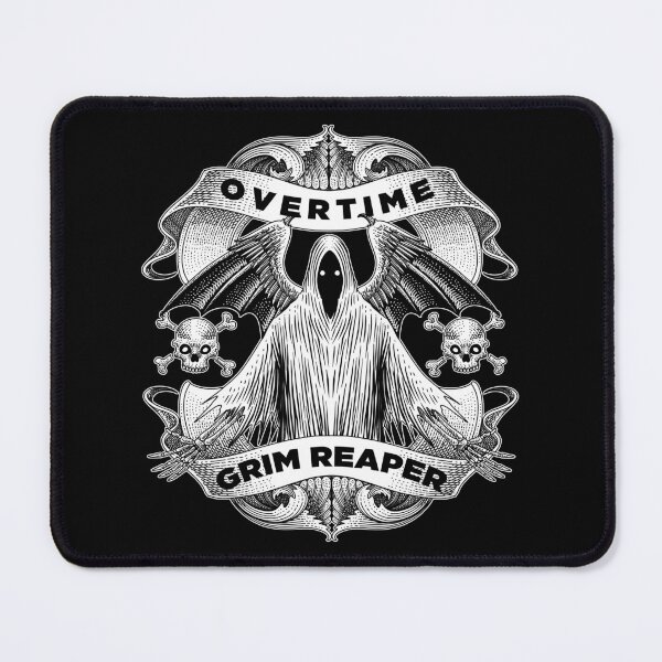 Item preview, Overtime Grim Reaper designed and sold by WOLForDEER.
