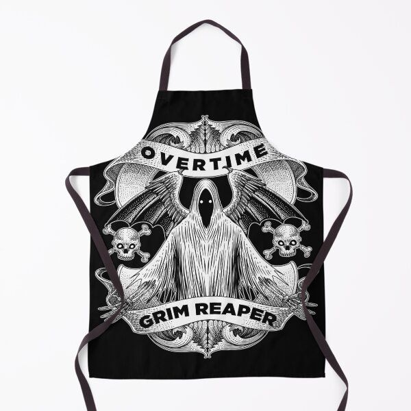 Item preview, Overtime Grim Reaper designed and sold by WOLForDEER.