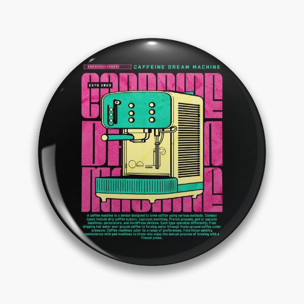 Item preview, Caffeine Dream Machine designed and sold by KomixsDesign.