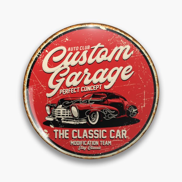 Item preview, Retro Vintage Car Tin Signs - Full Service Garage Design 12 designed and sold by Mterry1202.