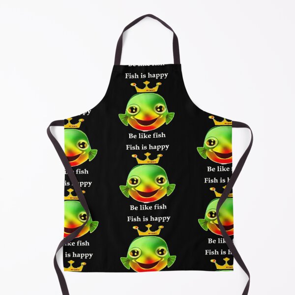Item preview, Happy Fish - Be Like Fish - Design designed and sold by Emperor-T.