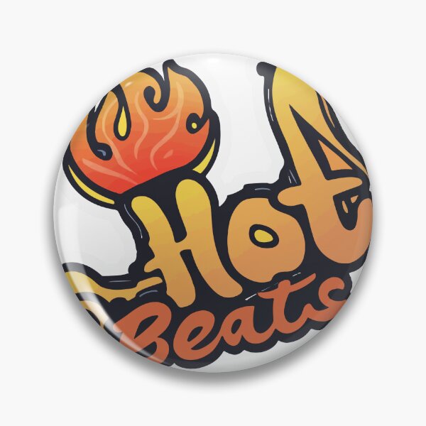 Item preview, Hot Beats Flaming Quaver Music Sticker designed and sold by NiftyWrx.