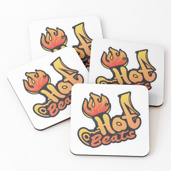 Item preview, Hot Beats Flaming Quaver Music Sticker designed and sold by NiftyWrx.